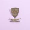 Cute Cartoon Eagle Shield Brooch Colorful Decorative Pin For Fashion Trendy