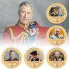 Commemorative Coin Set Of British King Charles In Metal Craft Gift Box