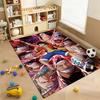 Straw Hat Pirates' Adventure Rectangular Rug Soft Nonslip Carpet For Living Room Play Area Hallway Home Decor Memorial Gift