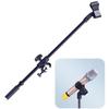 1Pcs Durable 55cm Rotating Microphone Stand Designed 3/8 Thread Cross Bar Mic Clip Adjustable Crossbar Arms Phone Holder