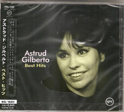 CD ASTRUD GILLBERTO  Best Hits POCJ1599 Verve Records 1998 Japan Jazz Used