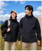 Unisex Windproof Waterproof 3-in-1 Logo Windbreaker Jacket with Detachable Coat for Couples