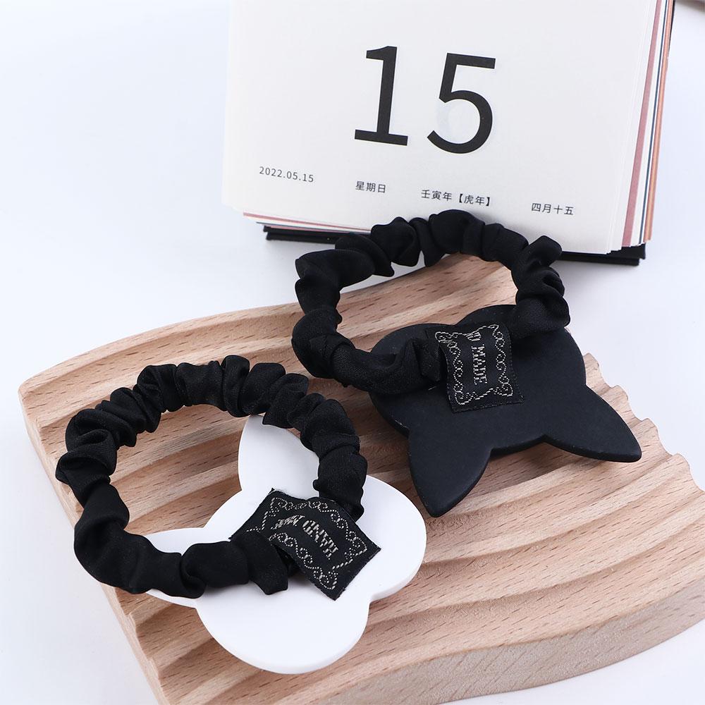 Animal Cloth Women Acrylic Scrunchies Cartoon Hair Rope Kitten Headwear Female Hair Ties