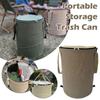 Large Capacity Outdoor Trash Can Foldable Deciduous Garbage Bag  Household Cleaning