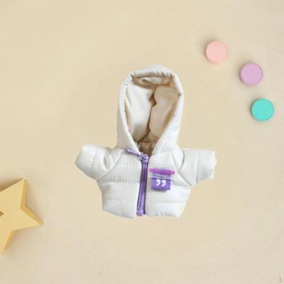 Mini Puppenkleidung Kostüm Kleidung Bequem, Puppen Winter Warmer Mantel, Mädchenkleidung, für Kinder