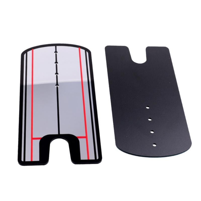 Golf Swing Straight Practice Golf Putting Mirror Alignment Training Aid
