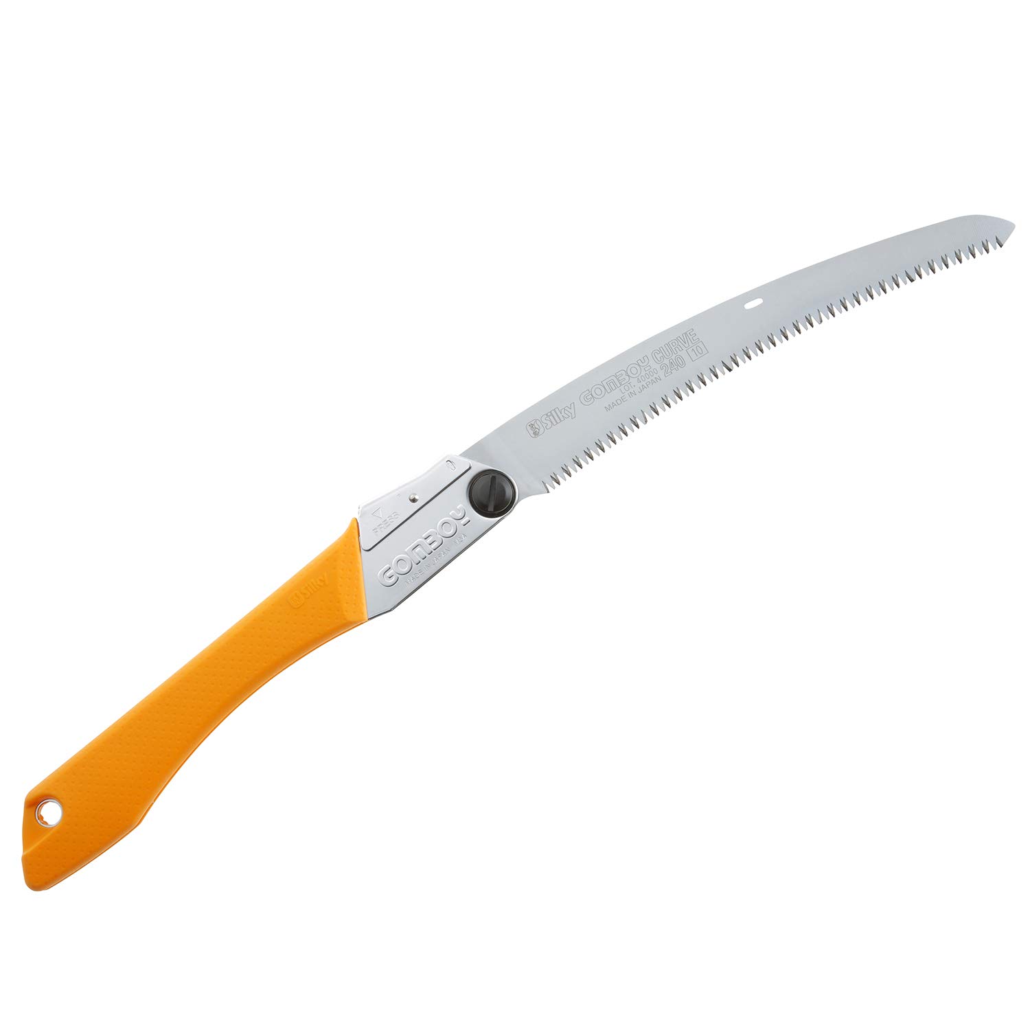 U-M Industry (Silky) Pruning Curve Saw Rubber Boy Curve Universal Eye 240mm Main Body 460-24 Folding Saw