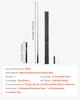 VEVOR Pool Cue, 1447.8mm Jointed Snooker Cue, Snooker Cues Stick with Extension Rod & 9.7mm Leather Tip