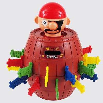 Pop-Up Pirate Barrel Prank Toy
