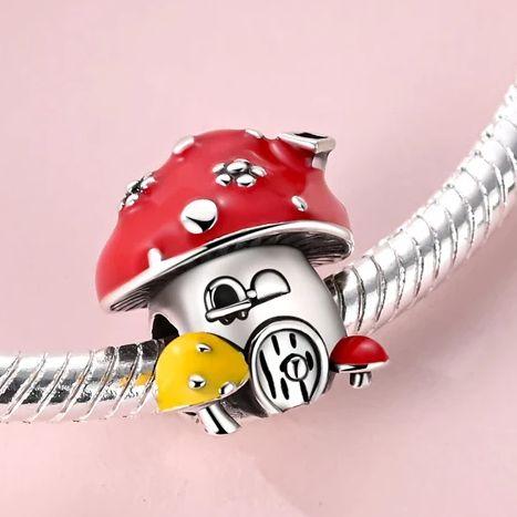 Spring Charm 925 Silver Beads Flower Butterfly Beetle Pendant Fit Bracelet Necklace DIY Lady Jewelry Gift