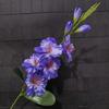 2pcs 75cm Fake Gladiola Real Touch Silk Flower Vivid Artificial Gladiolus Flower  Wedding Accessory
