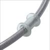 Life Design Johnson.5 Motorcycle Brake Hose, Prevents Twisting, Freely Banjo Type, Mesh Hose, 23.6,