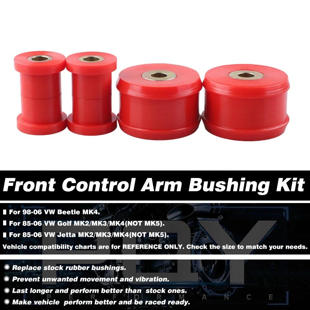 Polyurethane Car Front Control Arm Bushings Kit 22-202 Car Accessories for VW Beetle MK4 Golf/Jetta MK2 MK3 MK4 1985-2006