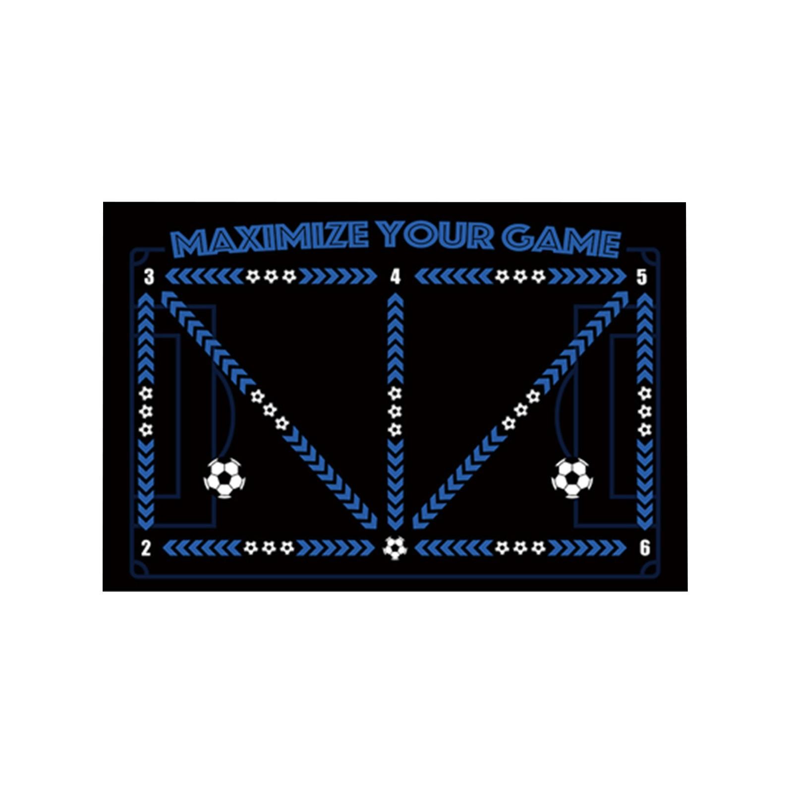 Football Footstep Training - Mat Diatom Mud Indoor Sound Insulation Fitness Mat Sports Ball Control Footstep One Size