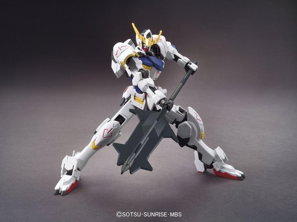 HG Mobile Suit Gundam Orphans Gundam Barbatos Scale Plastic Model Iron-Blooded 1/144 Pre-colored