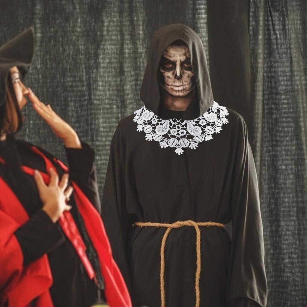 Krajkový límec Květinový Polyesterový Vyšívaný Korsážový Límec Trojrozměrný Dutý Vyšívaný Falešný Límec