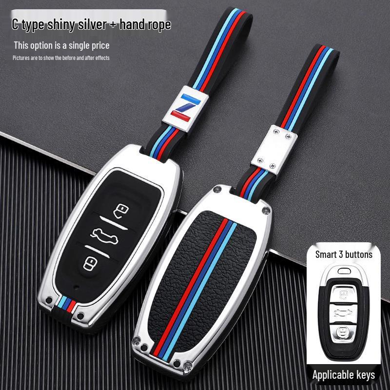 Premium Hongqi H9 Key Case: Full Coverage Shell for H5, H7, and HS7 Models - Unisex Design