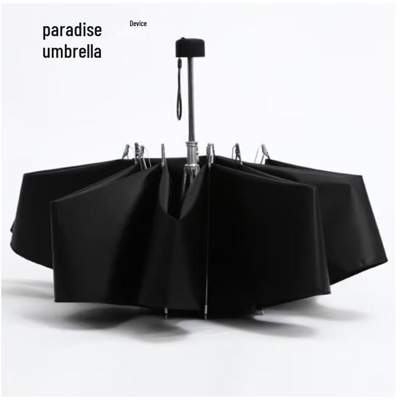 Paradise Reinforced Solid Color Folding Umbrella