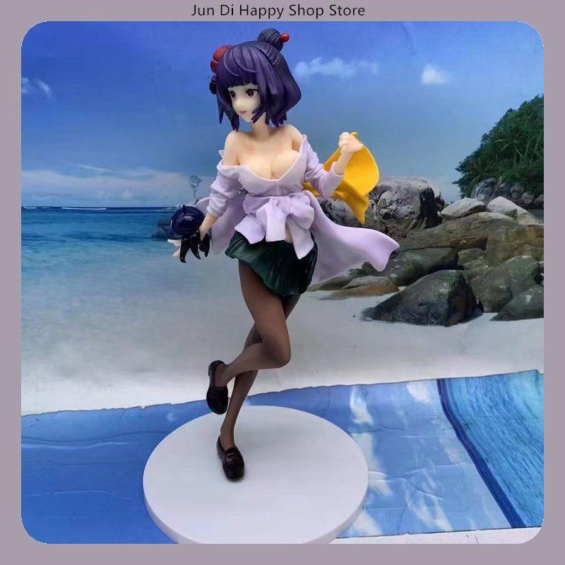25cm Fate Grand Order Hokusai Katsushika Standing Dress Anime Collectible Figure Statue Desktop Decoration Gift