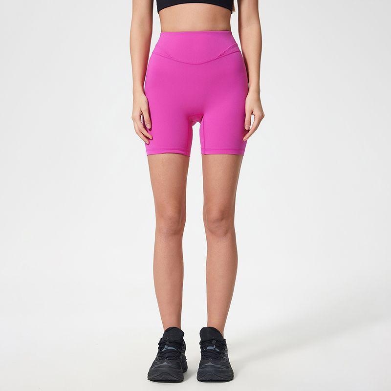 Big Brand Flat for Four Points Yoga Pants Outwear Not Embarrassed High Waist Track Shorts Women's Tight Fitness Shorts Women's Hip Lifting