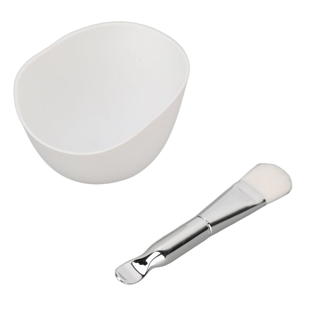 Sada misek na obličejové masky DIY Opakovaně použitelná Hnětací Skládací Velký Průměr Míchací Miska na Obličejové Masky