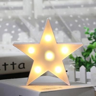 New Beautiful Creative Small Star Shaped LED Night Lights Desk Lamp - Functionally Designed Must-Have Addition To Any Space - St