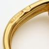Used HERMES Scarf ring Head metal 9.6g gold plating