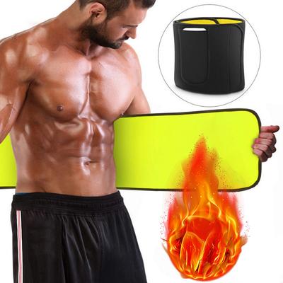 Men Waist Support Belt Waist Trainer Corset Sauna Sweat Bands Tummy Slimming Belt Fitness Gym Belly Trimmer Wrap Belts Girdles
