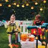 1pc, 10/20 Led Halloween Light String, Battery Powered, Halloween Pumpkin Lantern, Party, Yard, Garden Halloween Decoration