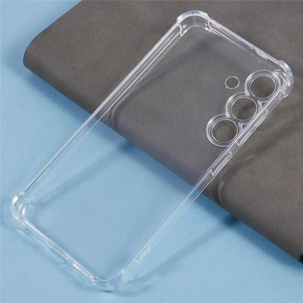 For Samsung Galaxy A17 4G/A17 5G Transparent TPU Case Reinforced Corners Drop-proof Phone Cover