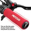 Single Lock‑On Wave Sponge Bike Handlebar Grips, Anti‑Slip Sweat‑Absorbent Comfort Shock‑Absorbing Grips for Mountain Bikes