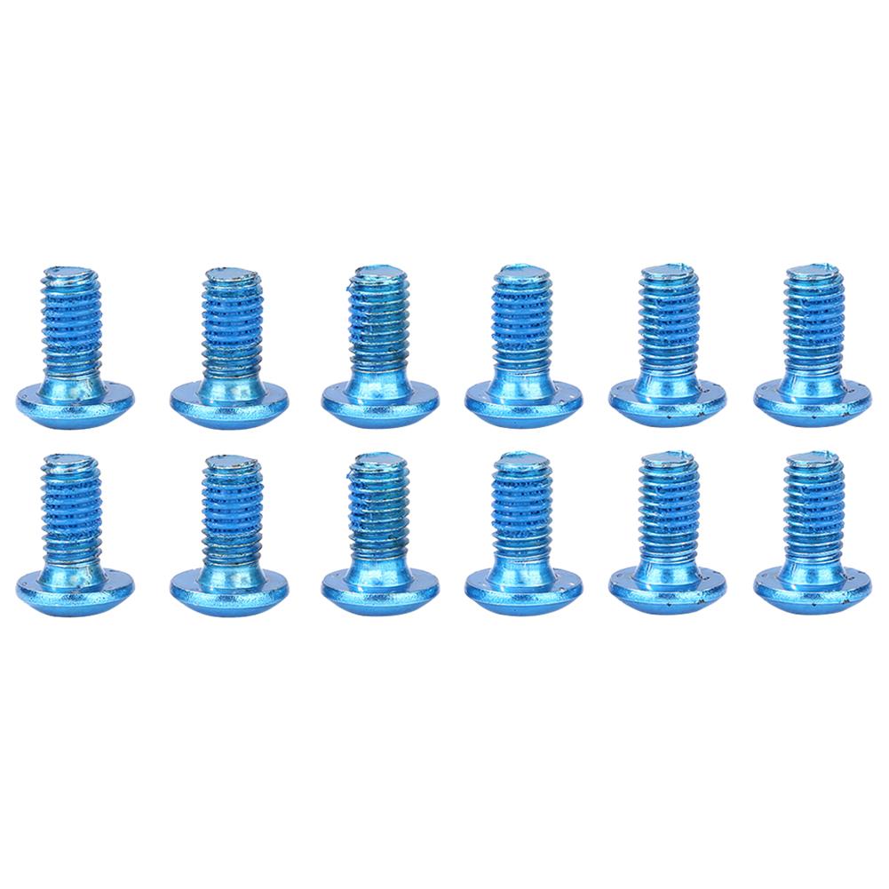 12pcs Blue Lightweight Bike Water Bottle Cage Holder Bolts Screws Bicycle 12pcs Blue Lightweight Bike Water Bottle Cage Holder Bolts Screws Bicycle
