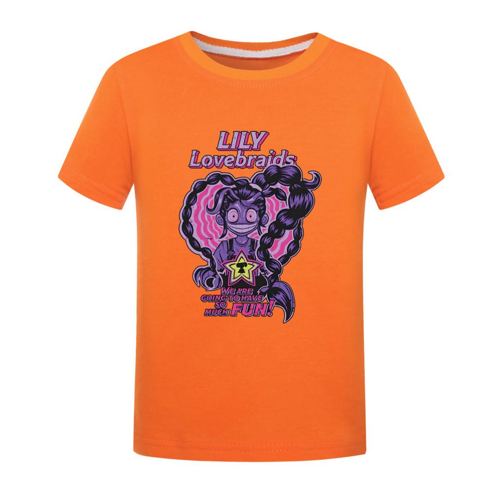 5581 Multi-Color Girls Lily Lovebraids Short Sleeves T-Shirt