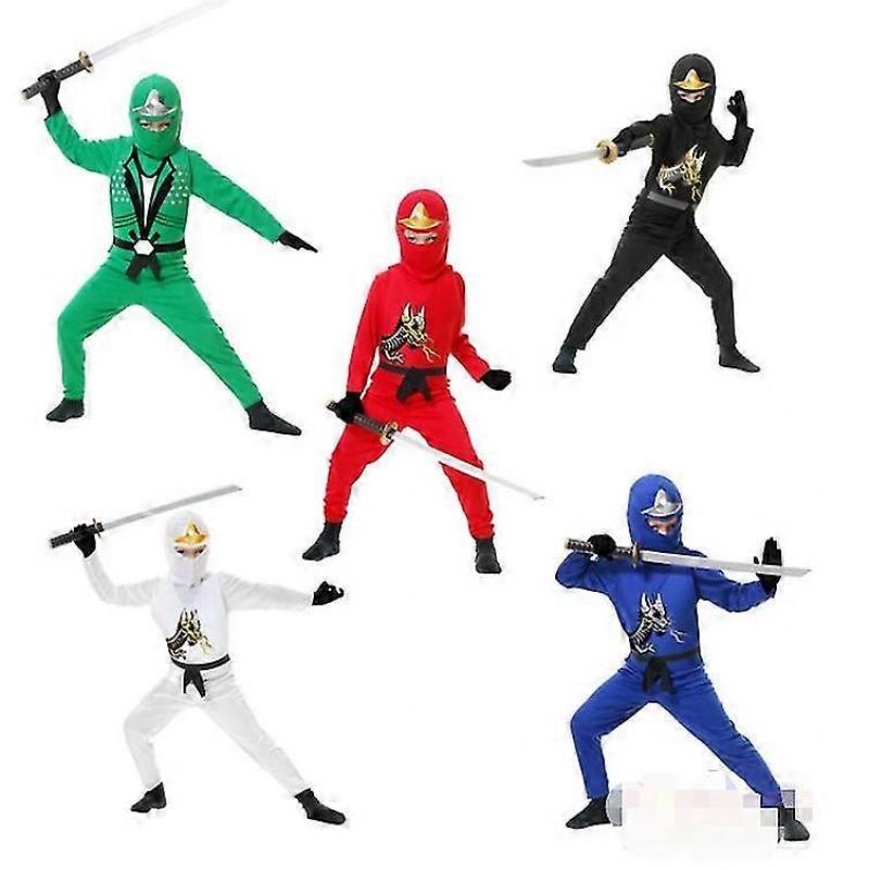 Ninja Jumpsuit Costume Fancy Party Dress Up Ninjago Superhero
