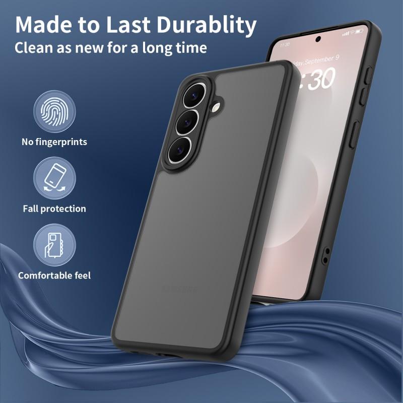 Orange S26 Skin-sensitive Phone Case S25edge Magnetic Lens Fine Hole Drop Resistance Matte 24 Protective Cover