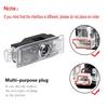 2Pcs LED Welcome Light Car Door Projector Lamps Sticker Accessories For BMW E90 E91 E92 E93 E60 E61 F10 F07 E63 E64 F12 F13 G30