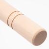 Endo Shoji Commercial Yukihira Pot 27cm Inner Surface Fluororesin Coating Aluminum Body Natural Wood Handle AYK8005