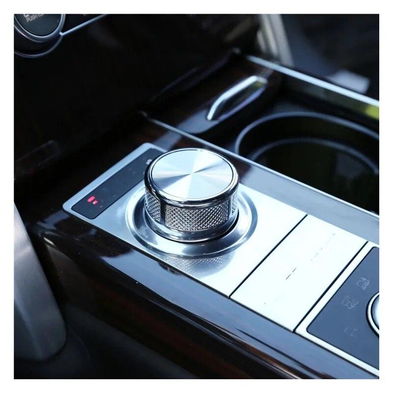 Zinklegering Växelvredshuvud Trim för Land Rover Discovery Sport Discovery 4 LR5 Range Rover Sport Evoque Vogue SV