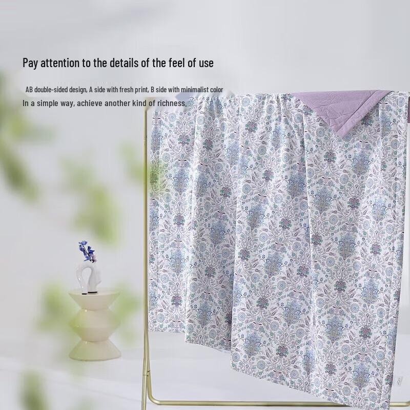 Mercury Home Textiles Antibacterial Artistic Print Summer Quilt