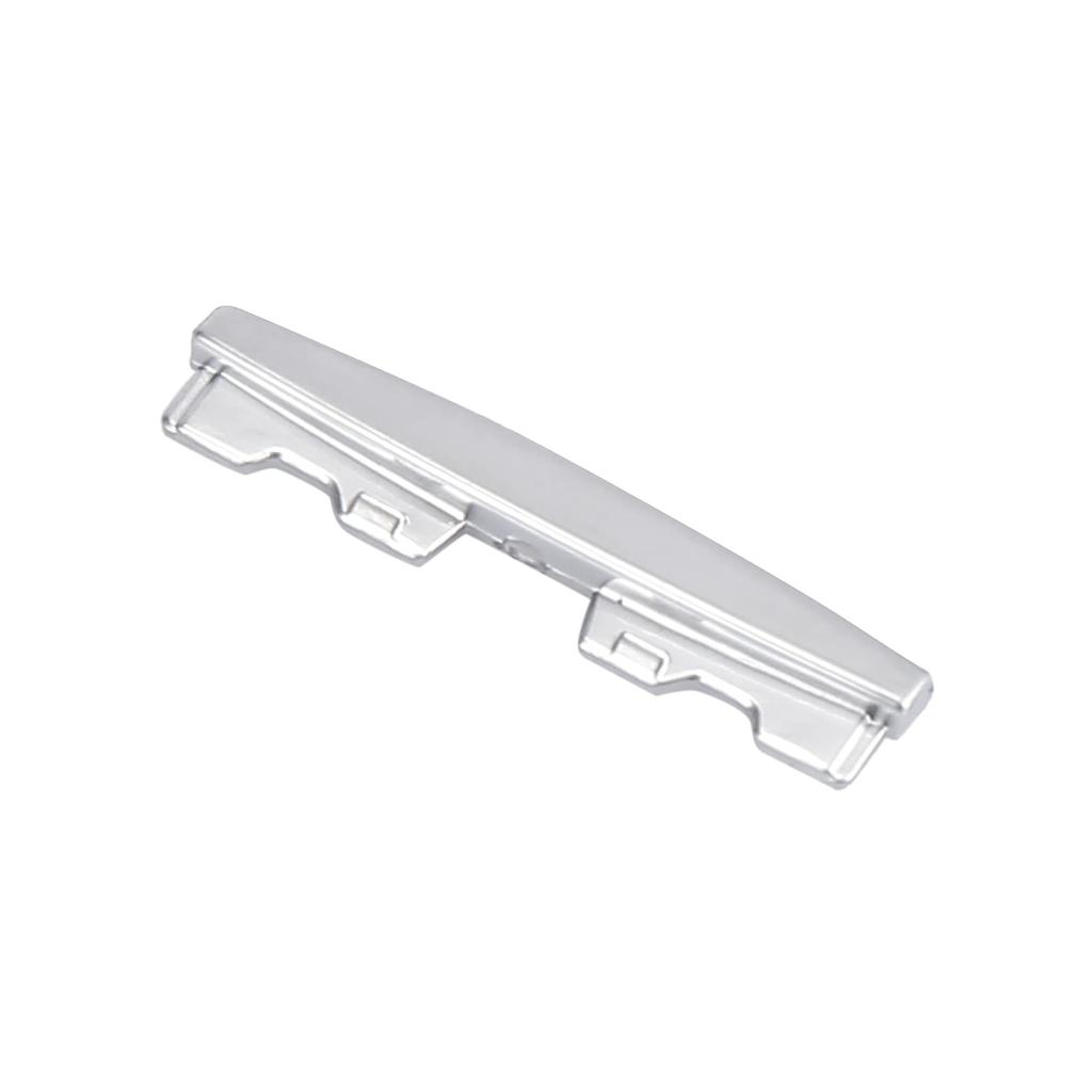 X AUTOHAUX Outlet Paddle Strip Car Front Row AC Air Vent Chrome Plated Trim