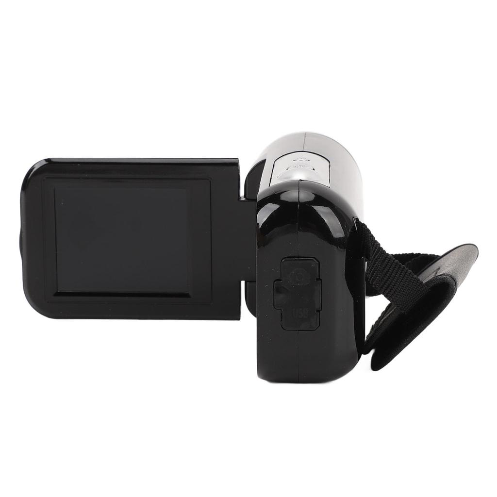 1080P 16MP Video Recording Camera with 16X Zoom and Anti-Shake, 2-Inch Rotating LCD Screen, for Recording Growth, Travel, and Weddings