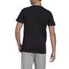 Adidas T Shirts Men's Black Crew Neck Moderate Straight Fit FN1745
