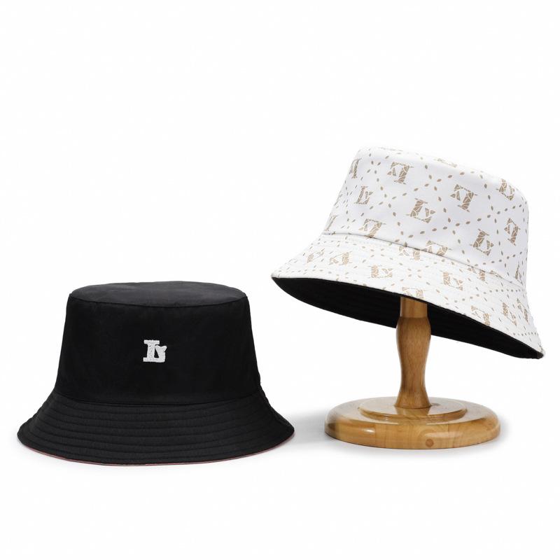 Basin hat bucket hat versatile sunscreen letters