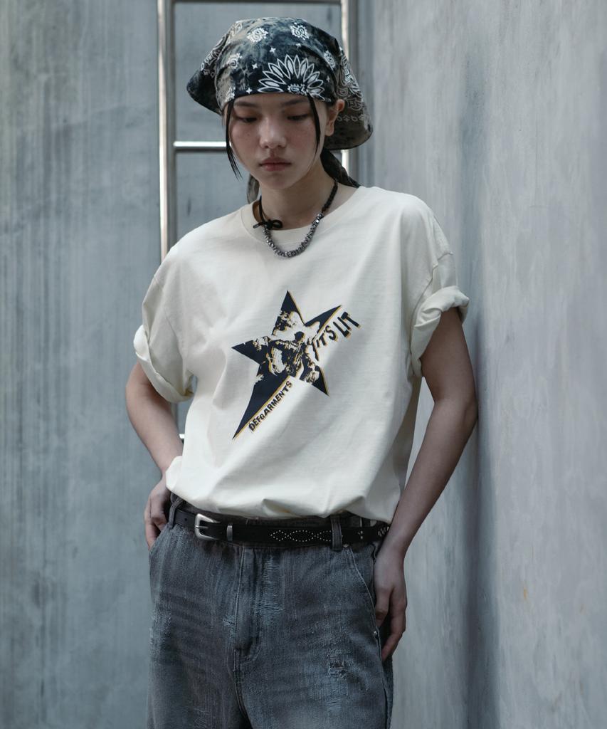 Depeugameoncheu Leather Stud Belt [2Color]