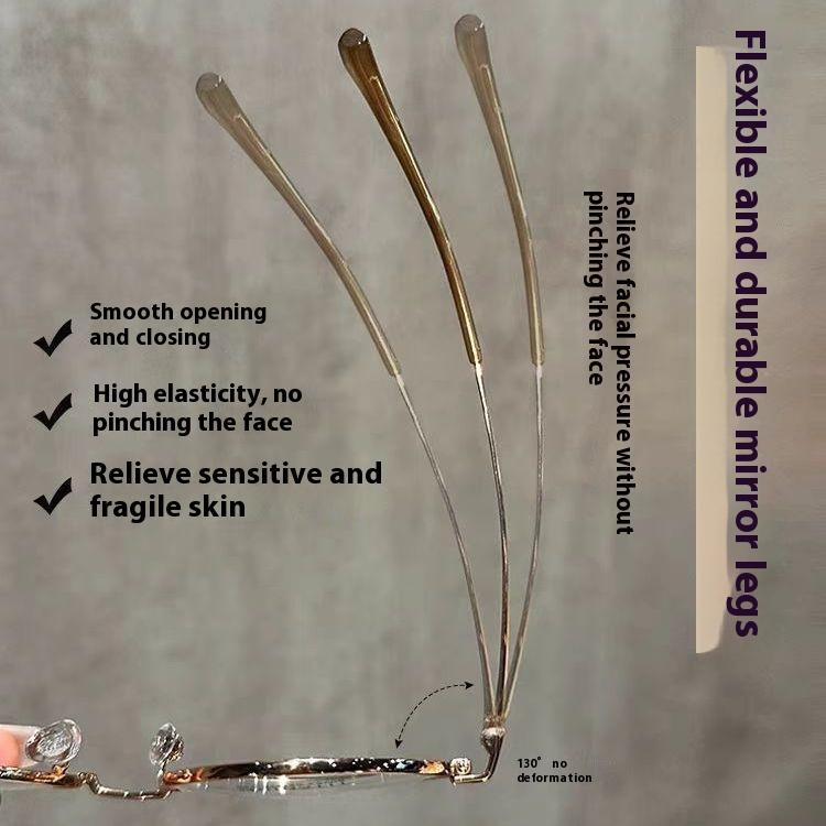 Nærsynthetsbriller Antistråling Antiblått Gulltrådkant Ultralett