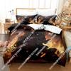 3D Print VINLAND SAGA Bedding Set Single Twin Full Queen King Size Bed Set Aldult Kid Bedroom Duvetcover Sets 3D Anime