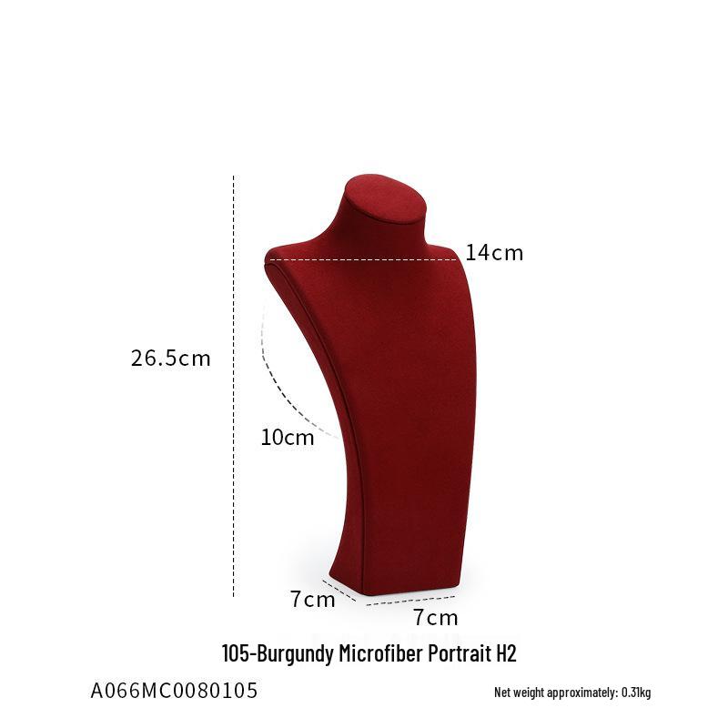 Weiyuanpeng Ultra-fiber Mannequin Necklace Display Stand