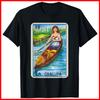 La Chalupa Card Mexikanische Lotteriekarte Schwarzes Baumwoll-T-Shirt S-5XL