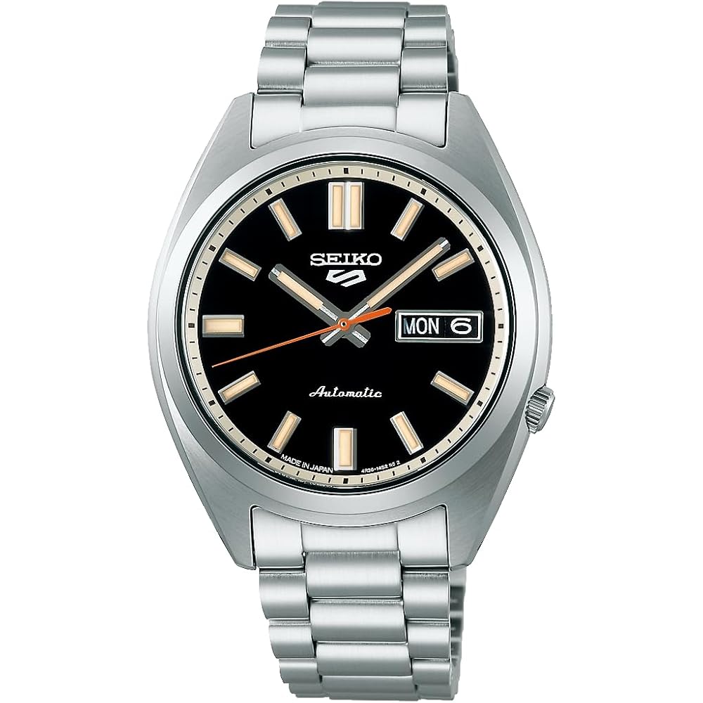 

Seiko 5 Sports SBSA255 Men s Mechanical Automatic Watch Black Dial Stainless Steel See-Through Case Calendar Function