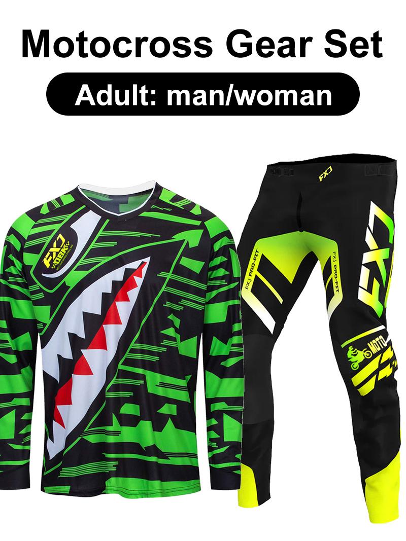 Motocross gear set Enduro cross Jersey